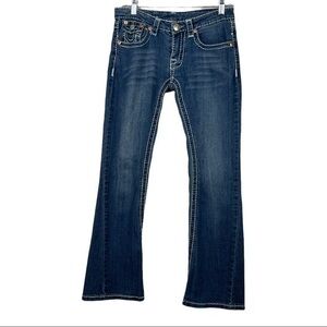 True religion Jeans Denim Sz 26 zipper need to be Fix